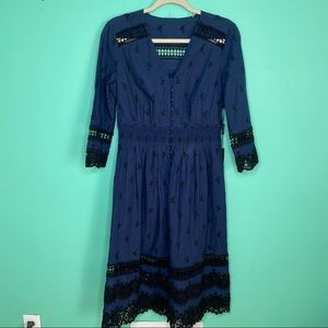 Elie Tahari Women’s Size 6 Dark blue dress brand new with tags